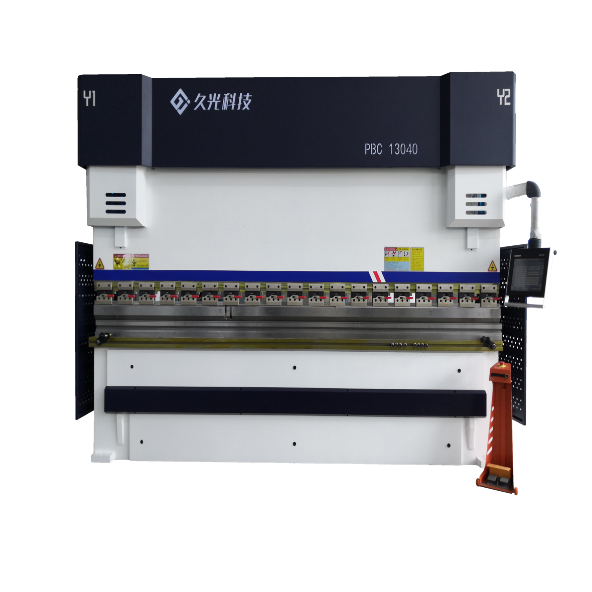 WE67K-130T/4000-DA58T配机器人电液伺服数控折弯机
